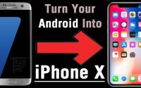 heres turn android phone iphone x