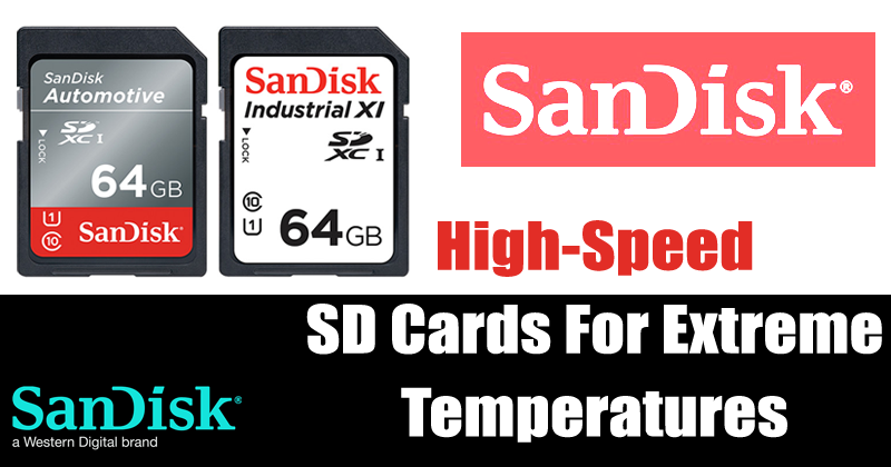 high speed sd cards