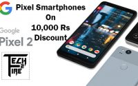 google pixe 2 smartphone on 10000 rs discount at flipkart tech2fire